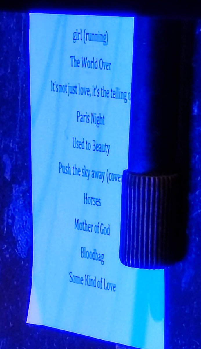 marcusa's tweet photo. Headliner tonight at the Lexington is Geordie, now London-based singer songwriter Imogen And The Knife. The last night of her tour and following a tour supporting The Last Dinner Party.  A great voice, supported by a talented band with a great horn section. What's not to like? https://t.co/MRHoigf7K9
