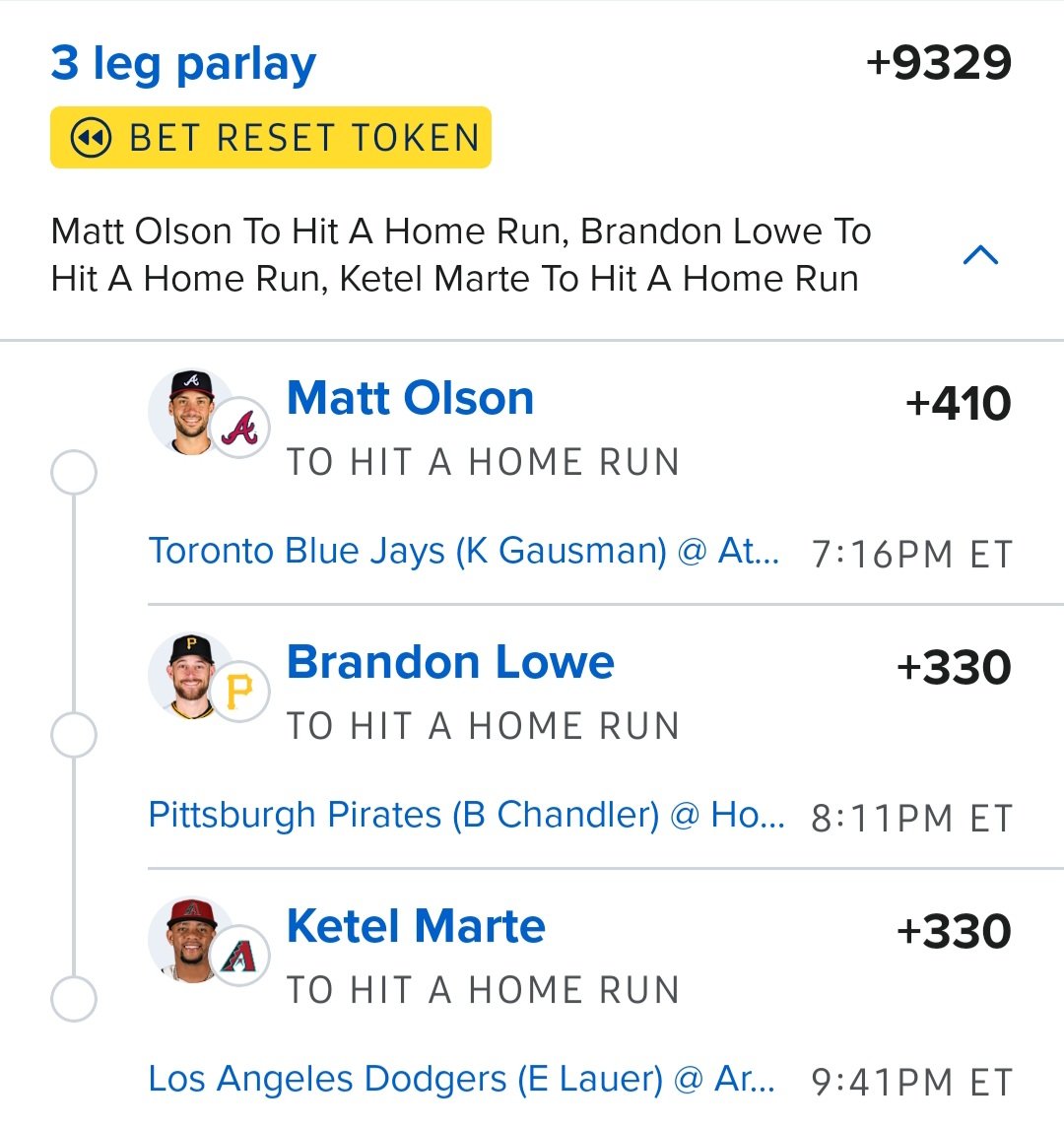 NoremTrades's tweet photo. +9329
🔗⬇️
Switch Lowe with Yordan if u like https://t.co/P6NJqLpzNi
