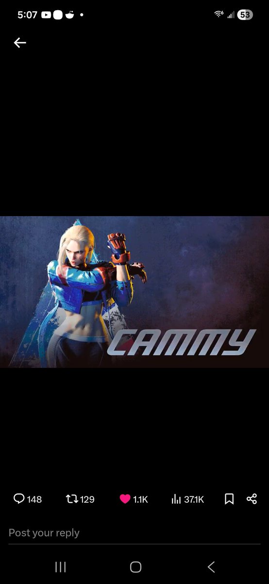 SupremeBama's tweet photo. @StreetFighter Already one of my mains anyway🙂‍↕️ https://t.co/YX0mp7UYuq