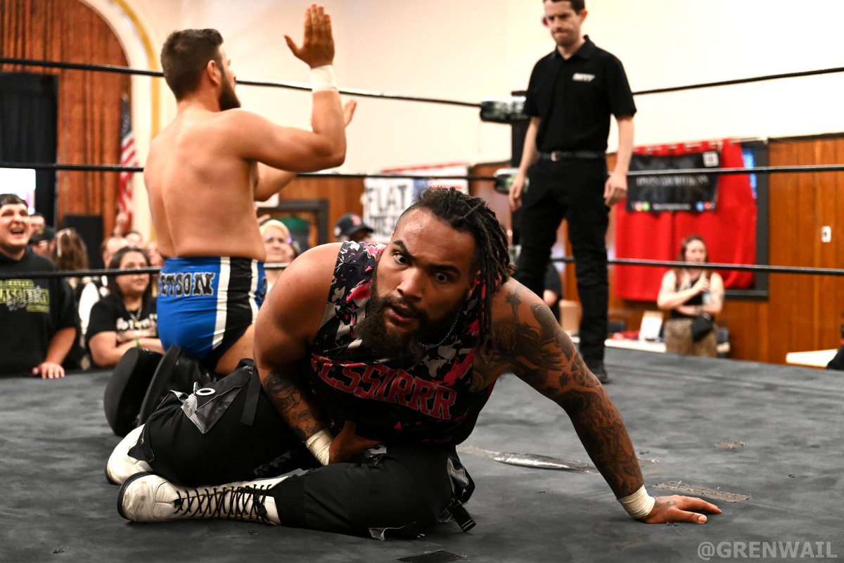 grenwail's tweet photo. 2/2 S05E22 @WrestlingOpen @beyondwrestling
@Steven_Stetson_ vs @aries_mani https://t.co/c9SOUeQ197