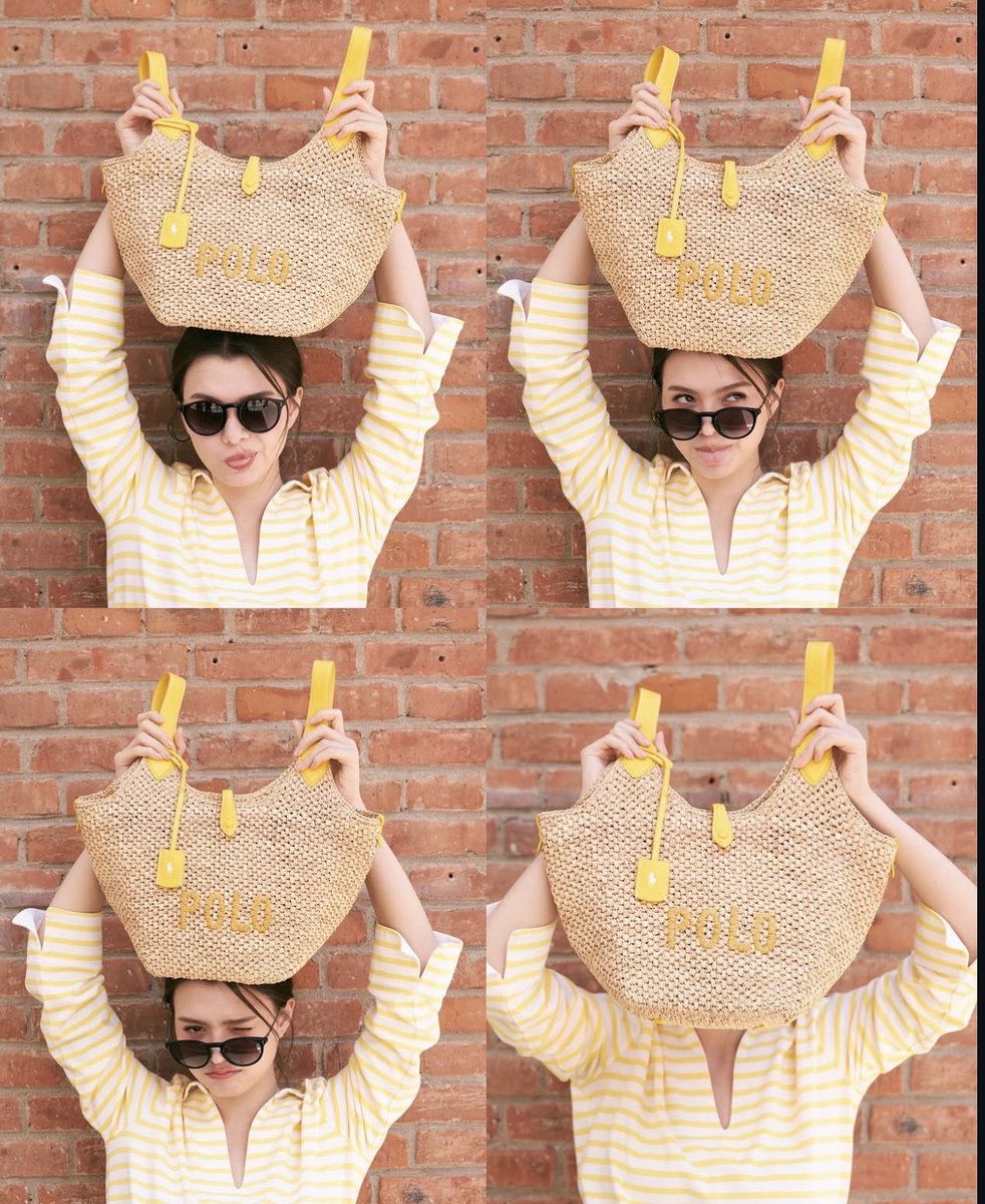 queenoccidente's tweet photo. Becky Armstrong promocionando Polo https://t.co/3OlPxdWg78