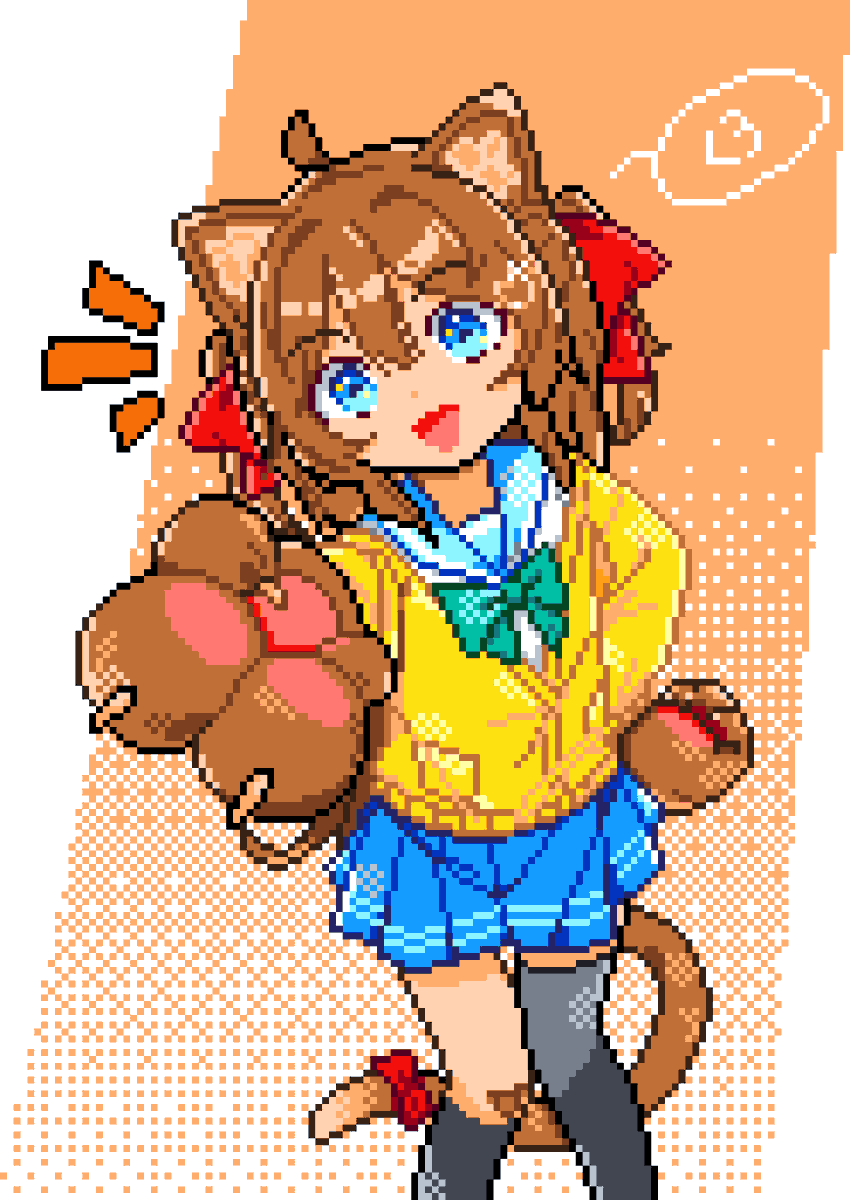 _FlashFire8's tweet photo. Cat Neuro by @/eenightlamp - pixel edition
#heartheartart https://t.co/fUFIuYWweO