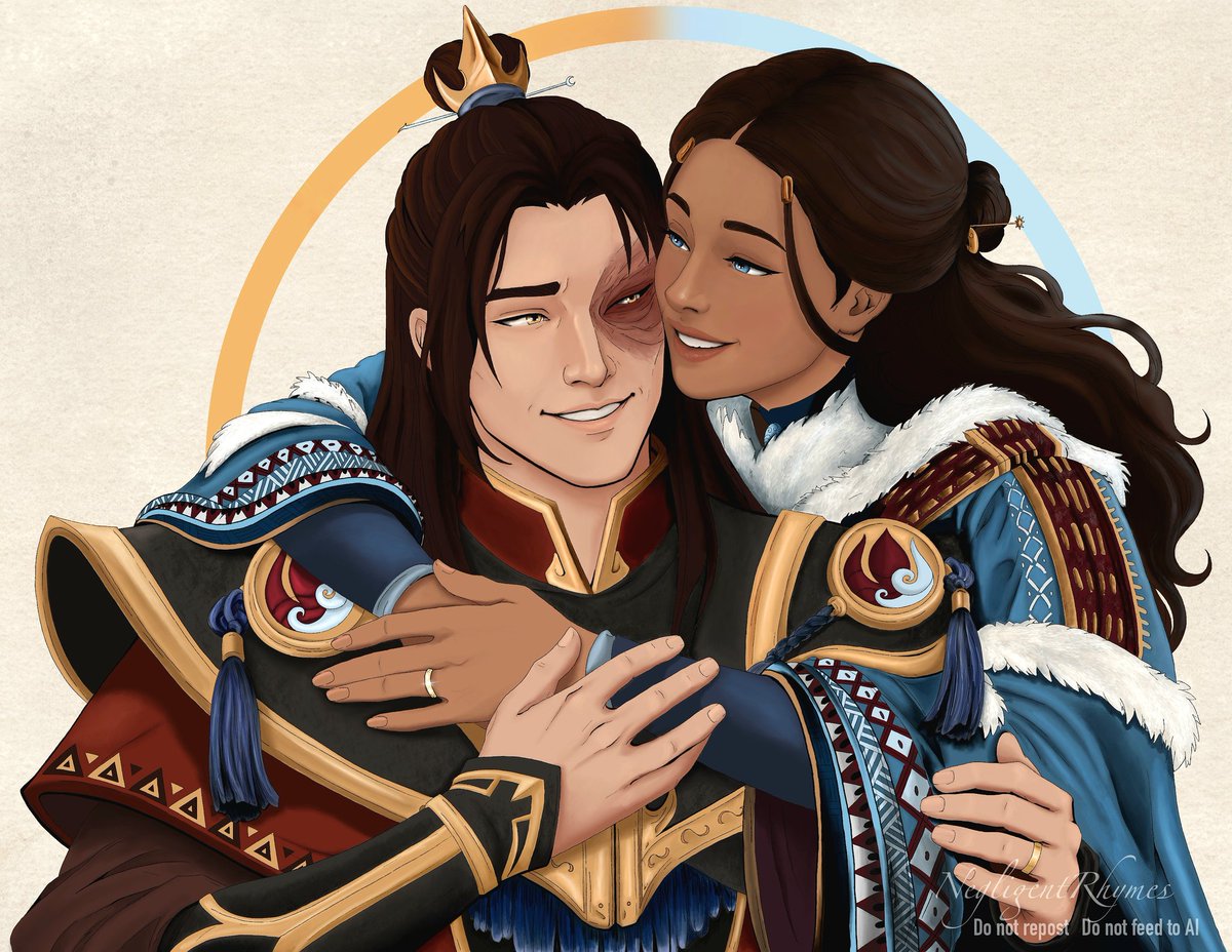 negligentrhymes's tweet photo. I present to you...

Fire Lord Zuko and Her Majesty, Master Katara of the Southern Water Tribe 🔥🌊

🚫 DO NOT REPOST. DO NOT FEED TO AI 🚫
#atla #zuko #katara #zutara #avatarthelastairbender https://t.co/hww7lDvEgf