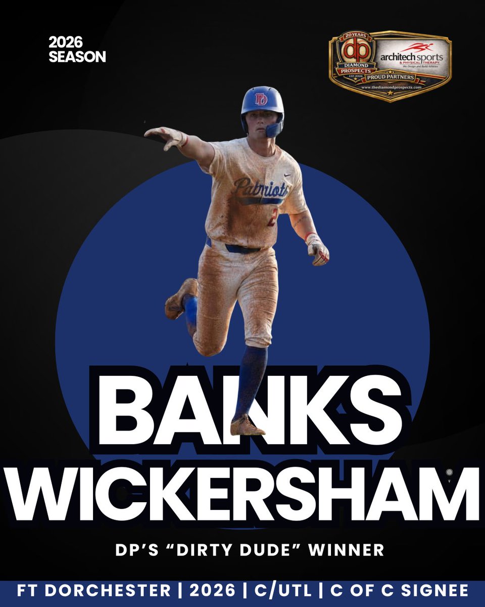 BanksWickersham's tweet photo. Thank you @diamondprospect for the award and the writeup.  🙏🏽 https://t.co/CF2gq2ss1q