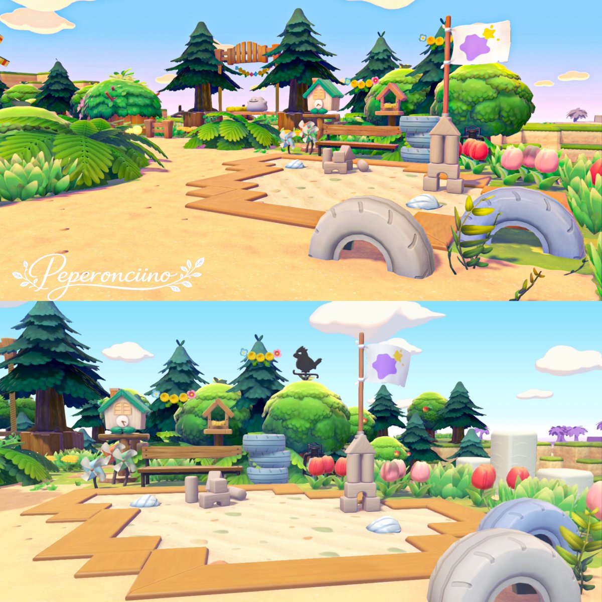 peperonciin0's tweet photo. 〜カビゴンの公園スポットまとめ①〜

・お花畑
・公園ー遊び場
・カビゴンとゴンベのお家
・カヌー乗り場

お腹をぽりぽりするカビゴン可愛い🤭

#pokopia #ぽこポケ  #ぽこあポケモン https://t.co/drwWiCo9NP