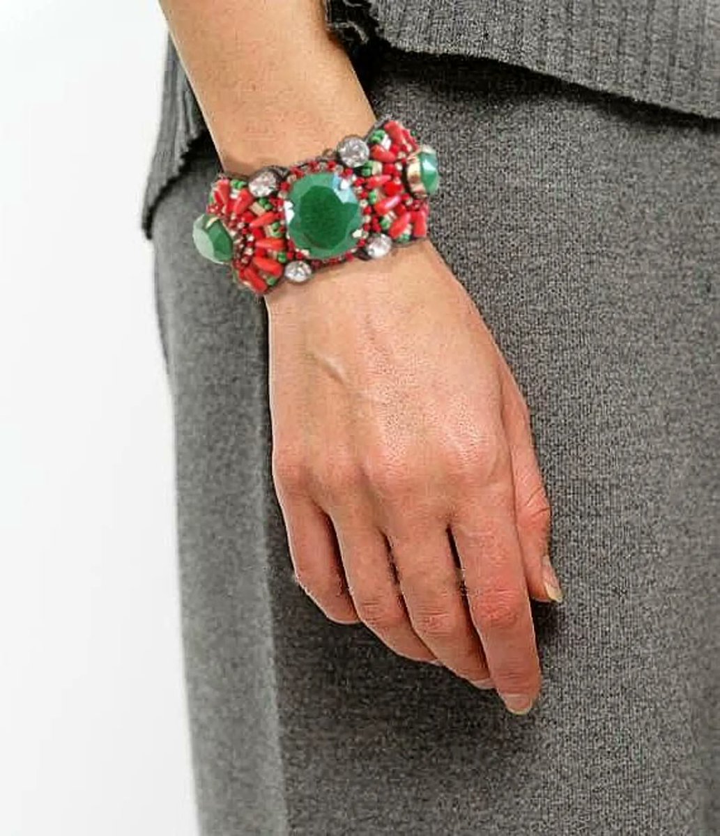 renaissancefai's tweet photo. Vintage Suzanna Dai Lucite Cuff Bracelet, Green, Coral, Rhinestone Leather Wrap
https://t.co/h9bvazQCof?
#bracelet #vintage #SuzannaDai #Lucite #large #pink #green #clearRhinestones #leather #handcrafted #artisan #Boho #adjustable #extrawide #pinkcoral #designer #signed https://t.co/SuVhJSLq0P