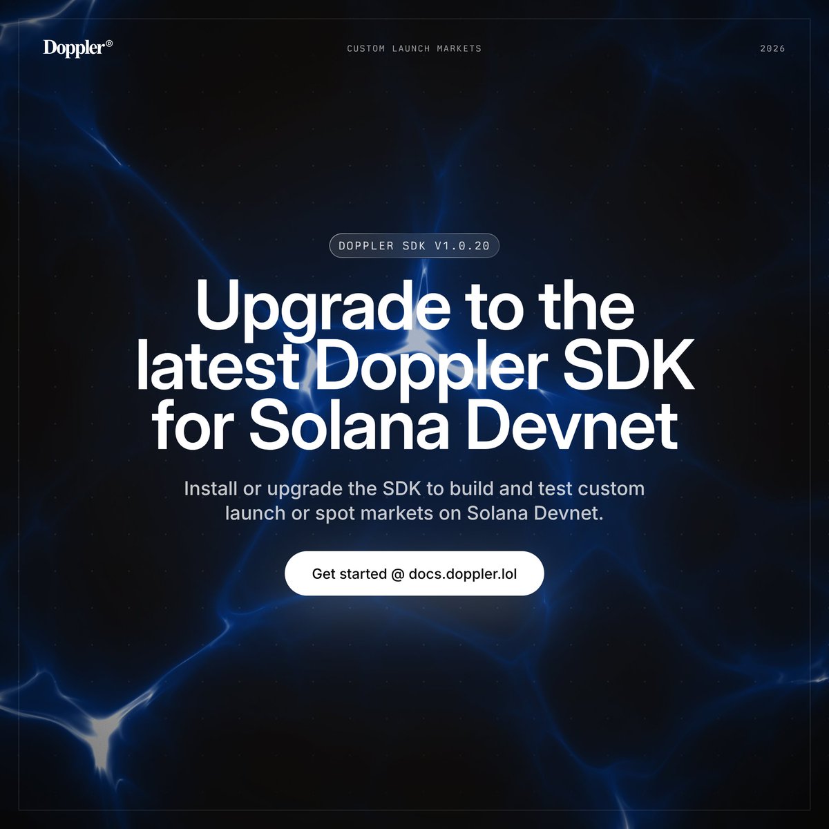 dopplerprotocol's tweet photo. Upgrade to the latest SDK for @solana devnet ↓ https://t.co/uWK8GOI3ar