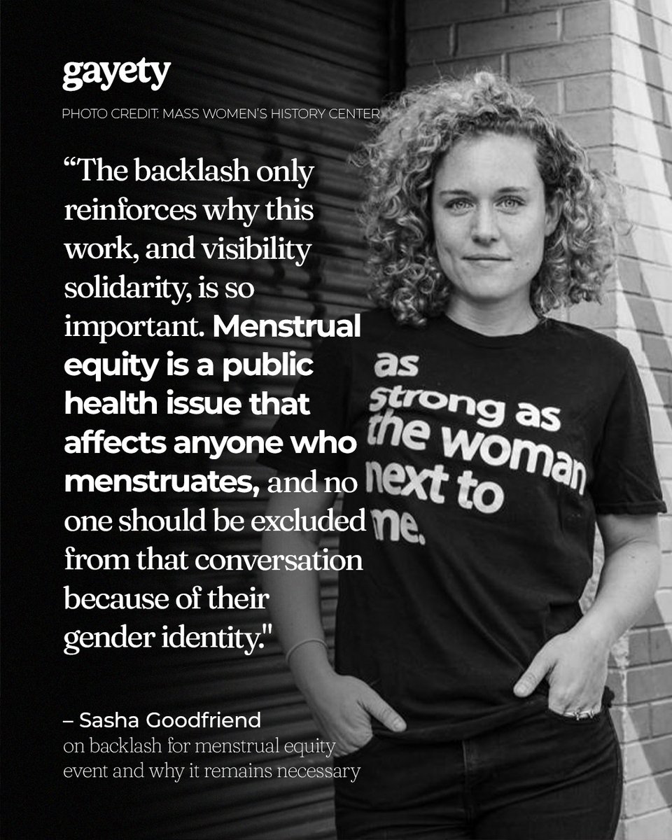 gayety's tweet photo. Boston’s 'Trans Period Pride' event sparked outrage across conservative media, and for a moment, it looked like it had been canceled. 

But organizers say that’s not the case. The event is still happening, just at a new location. Here’s what actually happened and why organizers say the backlash proves these conversations still matter.

🔗⁠: https://t.co/DUvGHyIU80