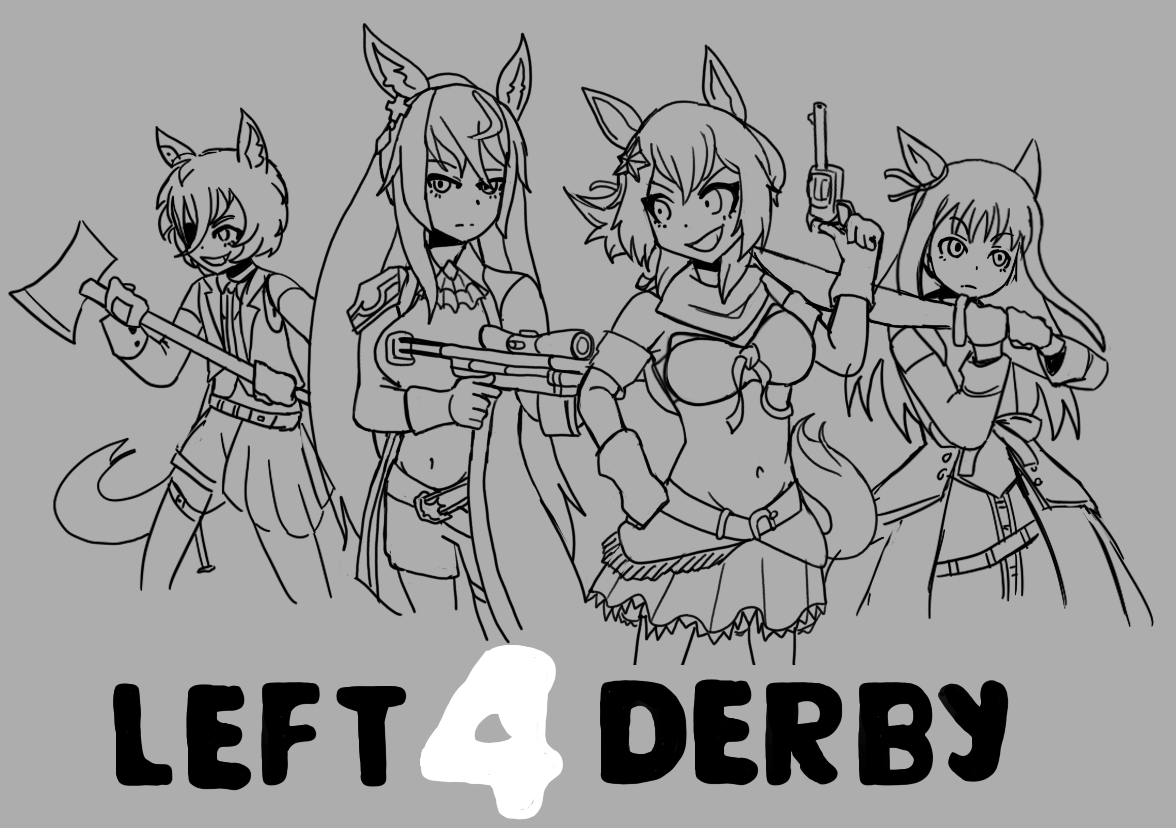 JackGD9's tweet photo. Umamusume + Left 4 Dead https://t.co/qVnoZ0JZxs