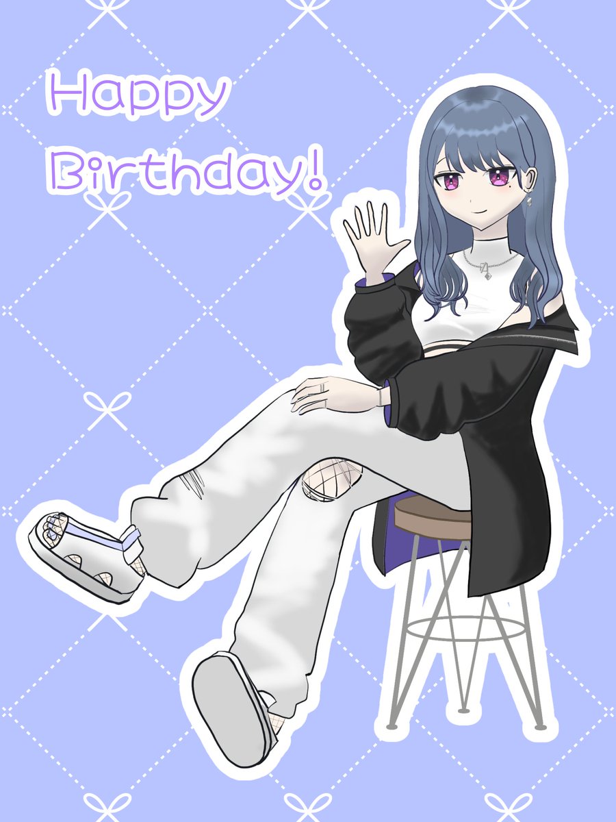 marimob1's tweet photo. お誕生日おめでとうございます🫧🎉
新衣装も素敵です！
#泡色模様 https://t.co/L3rEDaDfTb