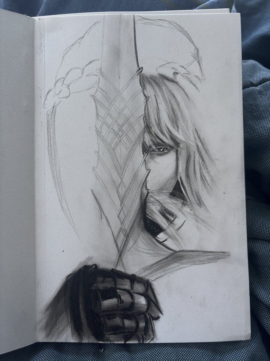 Israfilart's tweet photo. Another WIP Leda #eldenring https://t.co/5rrTWSJD0Y