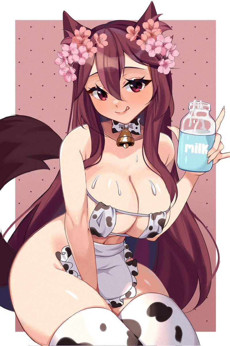 AnikaLewd's tweet photo. “Want some milk?” —🥛🤍

#Vtuber #lewdvtuber #lewd https://t.co/rWzH70Iusp