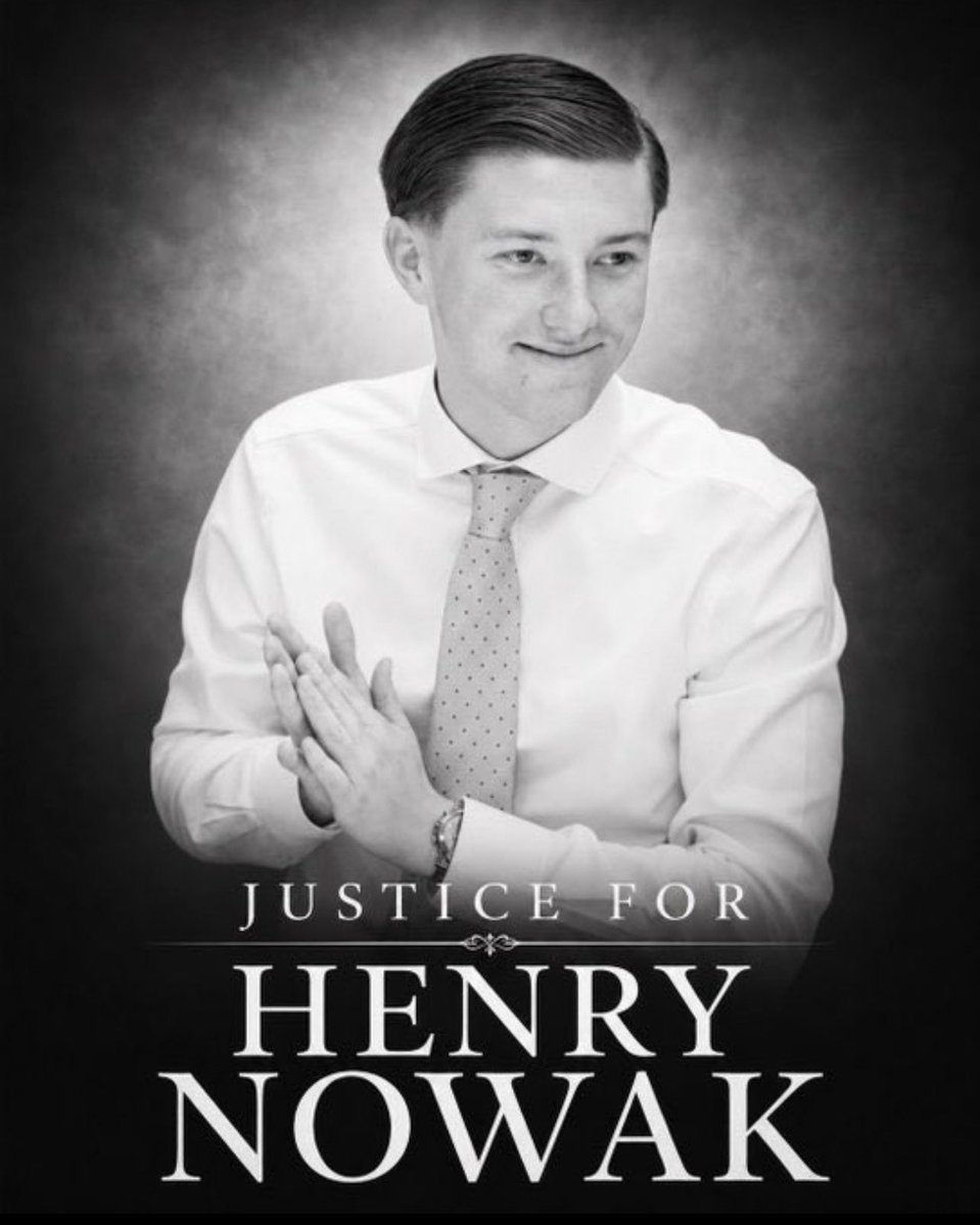 PD2180's tweet photo. 🚨 JUSTICE FOR HENRY NOWAK 🚨
This is Henry Nowak — an 18-year-old student brutally murdered in Southampton.
Stabbed multiple times by Vickrum Digwa while walking home. The killer lied to police claiming a racist attack… and officers handcuffed a dying Henry as he pleaded for help.
A young life stolen. Police failures exposed. Enough is enough.
We demand full accountability for the officers involved, an end to two-tier policing, and real justice for British victims.
Henry’s memory will not be ignored.
All lives matter. Rip Henry.