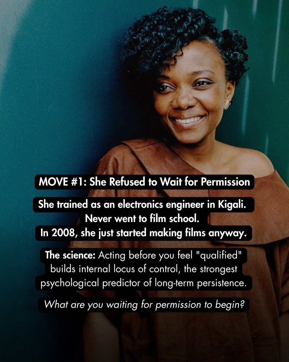 Innermountainfd's tweet photo. A Rwandan engineer with no film school degree just won the Camera d'Or at Cannes 2026.

Her name is Marie Clémentine Dusabejambo. Her film is Ben'Imana. She's been quietly making movies in Kigali since 2008.

Which move hit hardest? Drop the number in the comments. https://t.co/ub1EMurmCJ