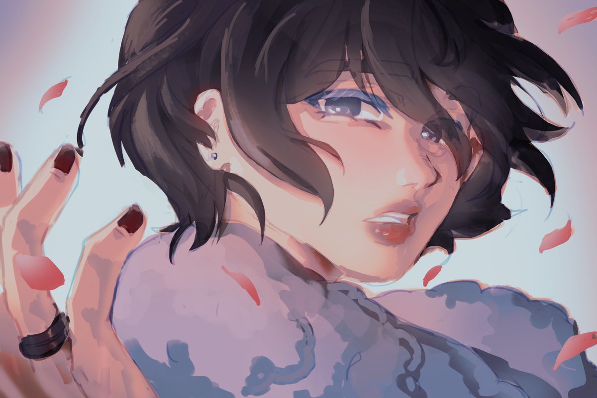 Choxhoo's tweet photo. @gladrinxyz Hello I'm a digital artist who's trying get a Vgen code to start comms! 

You can find me at Instagram and Youtube too (Choxhoo) https://t.co/3LYnBUG8ir