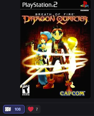 BreathofFire_'s tweet photo. With Onimusha: Dawn of Dreams getting a PS2 Classic re-release on PS4/PS5 via @ImplicitConv, let's see where votes for the @PlayStation Breath of Fire games stand!

III: 163
IV: 126
DQ: 108

Help vote these games up by joining their Discord &amp; hitting the +1 emoji on these games! https://t.co/ZmAmDeCLyD