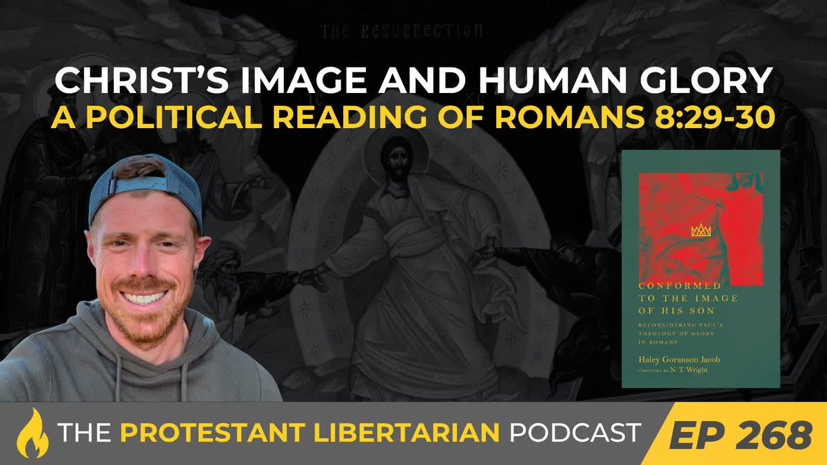 LCIOfficial's tweet photo. Have we missed a potentially explosive political passage in Romans 8:29-30? In Ep. 268, Alex explores what it means to be "conformed to the image of God's Son" and our glorification in Paul's letter to Rome! Check it out! https://t.co/zaeKhc3ZRz