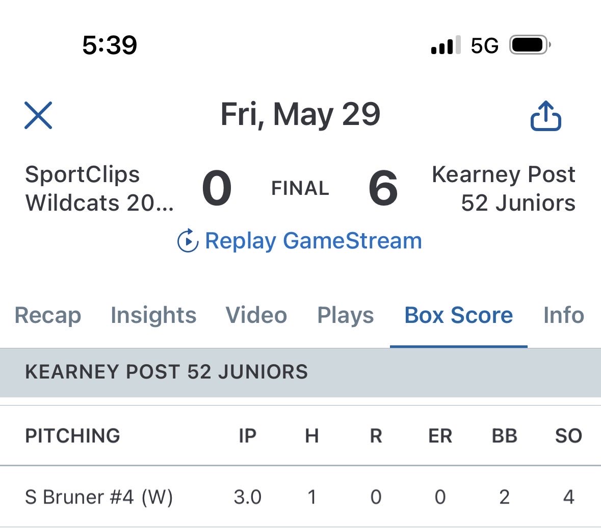 sawyerbruner44's tweet photo. Thank you @PrepBaseballNE for hosting the Summer ID.  Broke out of my Velo plateau and hit 80.6.  Thank you to @TXBaseballRanch for teaching me the path of arm health and recovery! Was able to break through on two days rest going for 51 pitches Friday night. @BaseballKearney https://t.co/SnnwsyphkS