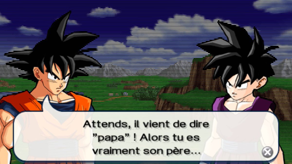 Neotrax_Co's tweet photo. Presque envie de faire des threads à part pour raconter les histoires de certains jeux genre Shin Budokai que je refais, l'histoire elle est sympa mais des fois elle me tue https://t.co/OcGJTrTI5A