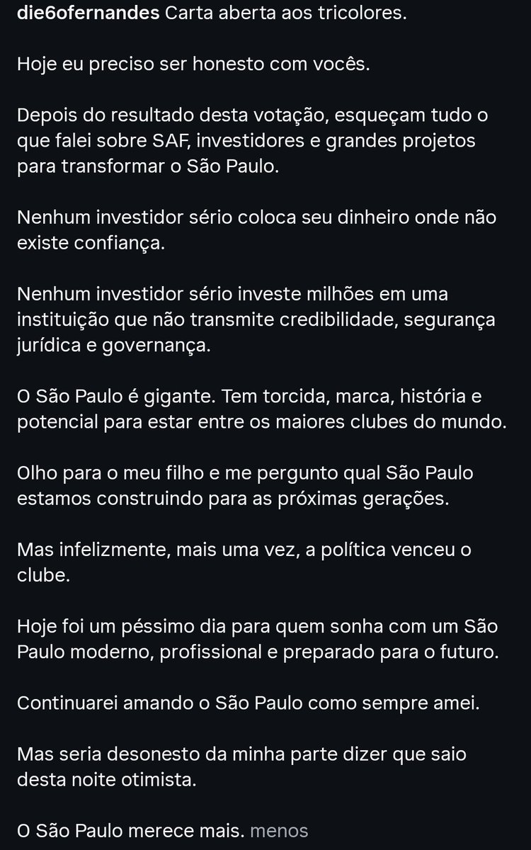 Somos São Paulinos tweet media