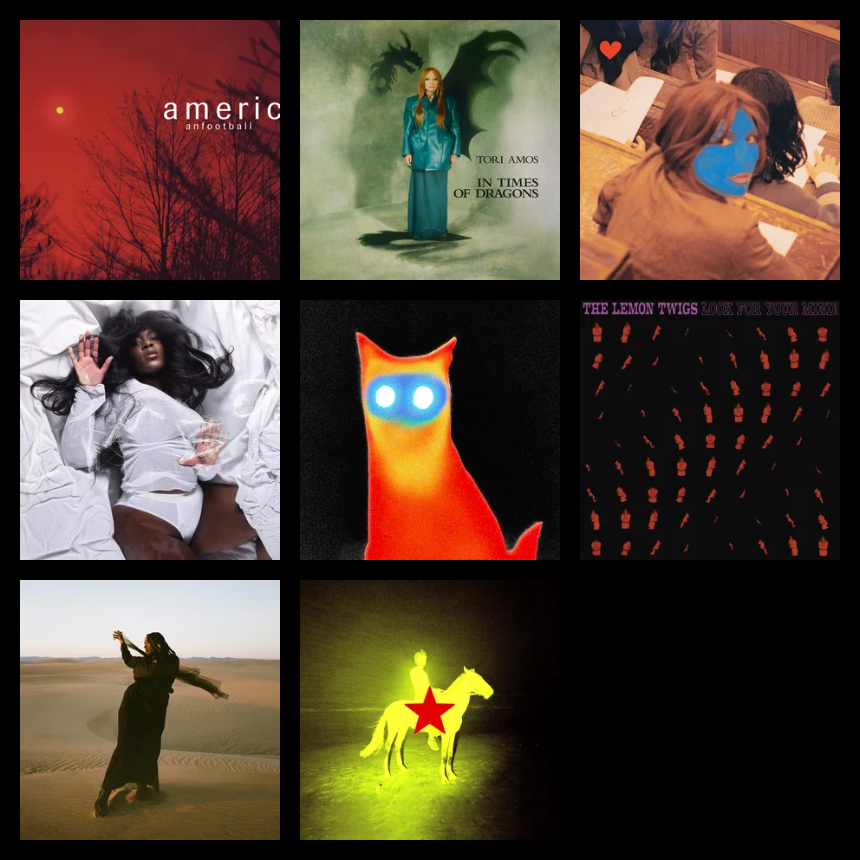 saam_dd's tweet photo. All the albums released in May that I listened to. 

If I missed any release that you think I should listen to, let me know! I love recommendations. :) https://t.co/XB9gyHEjKS
