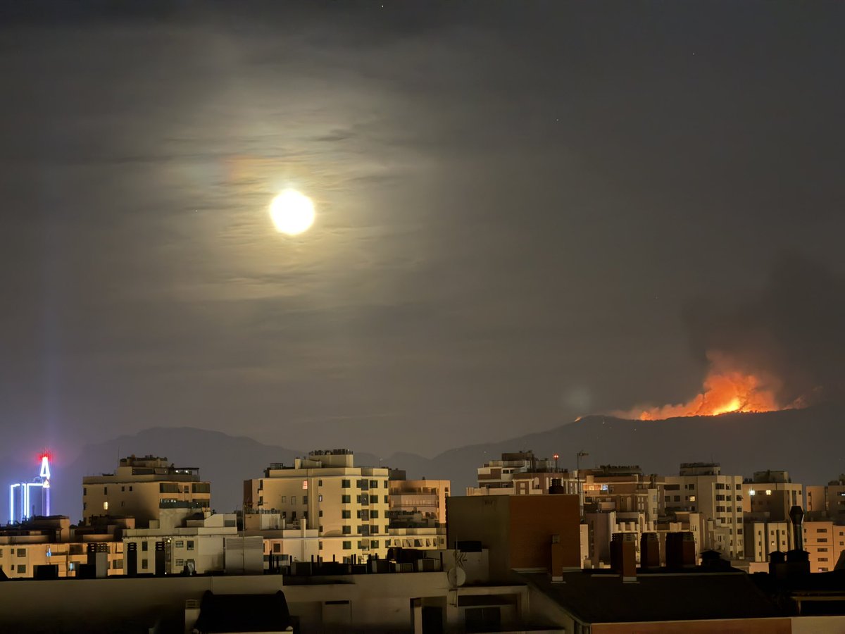 alexgz93's tweet photo. Esperemos que pronto esté controlado. #murcia #incendiomurcia @BomberosMurcia 
@MurciaPolicia 
@EmergenciasMur https://t.co/YBDAkcMjyC