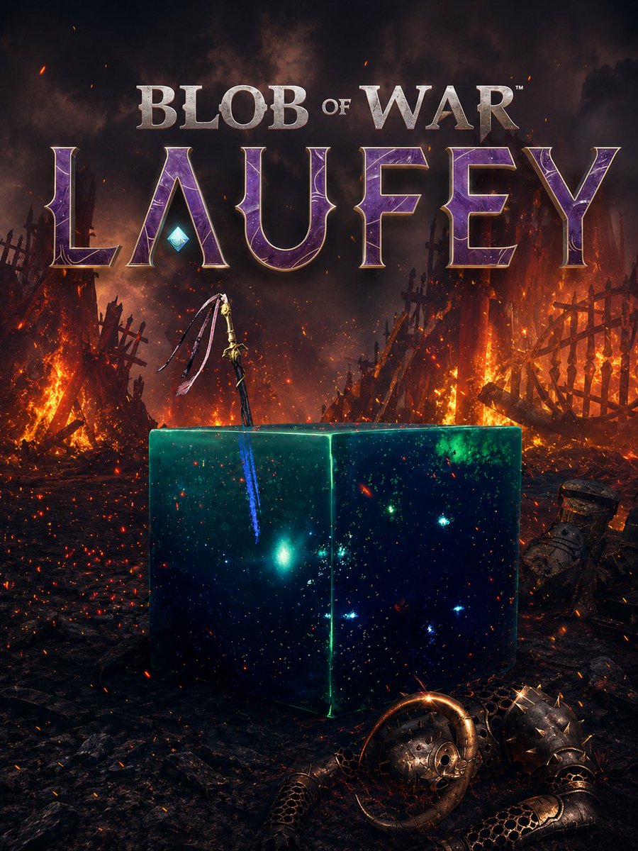 Pixelwarez's tweet photo. Blob of War 
Lauf ey 
#godofwar
#godofwarlaufey https://t.co/fweyB68nd7