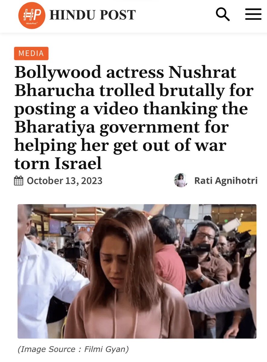 AsianDigest's tweet photo. All Whores become Pajeetas. Nusrat Bharucha was born Bohra but had converted to Hinduism &amp; now sharing her Orgasm video 😂😂👳🏿‍♂️🤡 https://t.co/aCtEZTjpZ1