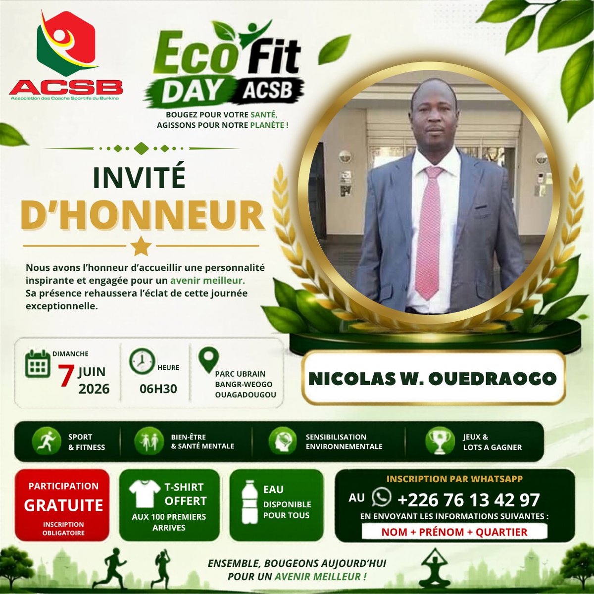 zarafilou's tweet photo. 𝗜𝗡𝗩𝗜𝗧𝗘́  𝗗'𝗛𝗢𝗡𝗡𝗘𝗨𝗥 - 𝗘𝗖𝗢𝗙𝗜𝗧 𝗗𝗔𝗬 𝗔𝗖𝗦𝗕 𝟮𝟬𝟮𝟲

C'est avec un immense honneur que nous vous présentons l'une des personnalités qui nous fera l'amitié de sa présence à l'occasion de l'EcoFit Day ACSB 2026.

#EcoFitDay #ACSB
#SportPourTous #Fitness https://t.co/S2DuNWubjk