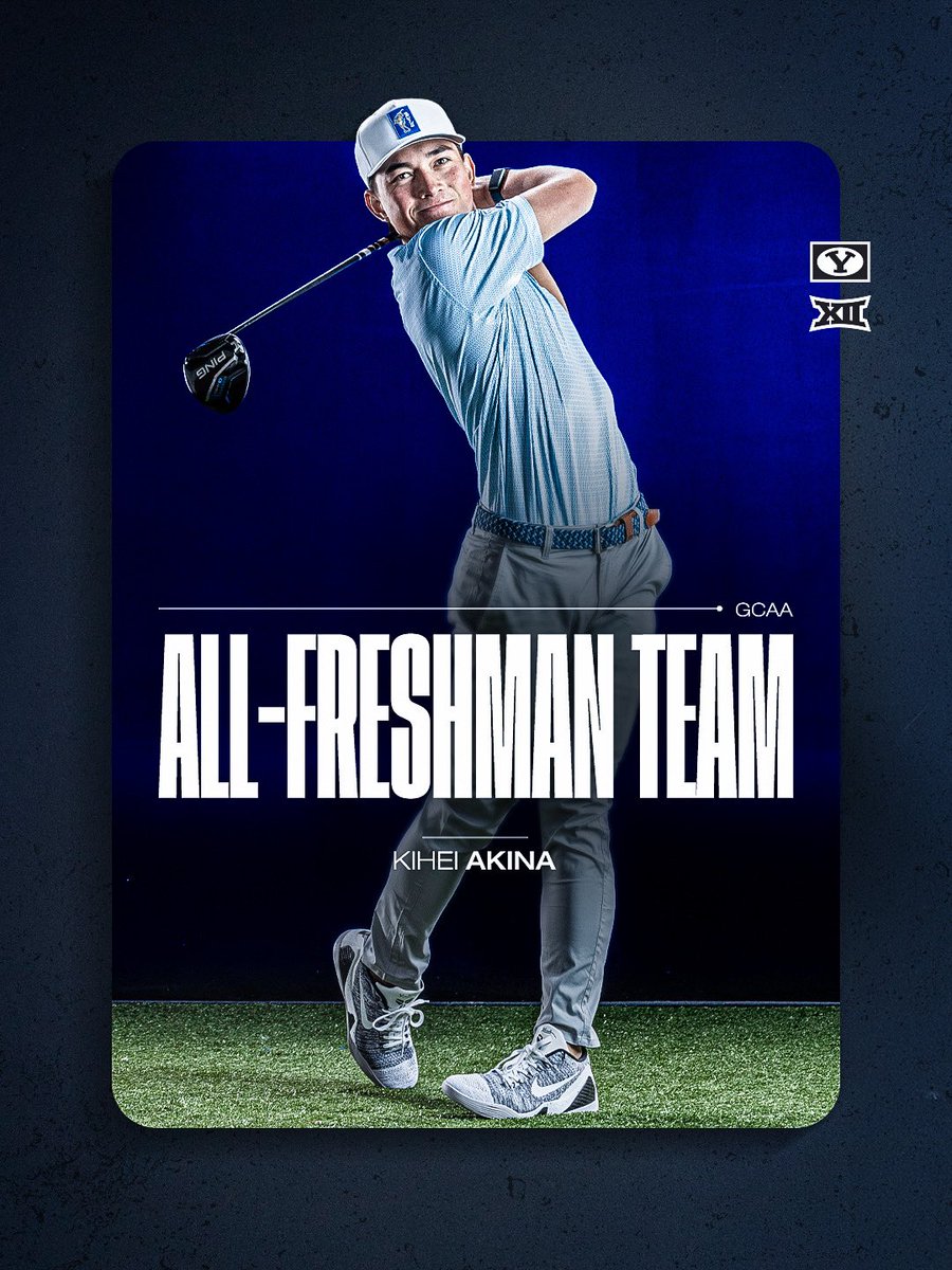 BYUmgolf's tweet photo. 𝐎𝐮𝐭𝐬𝐭𝐚𝐧𝐝𝐢𝐧𝐠 𝐅𝐫𝐞𝐬𝐡𝐦𝐚𝐧 𝐚𝐧𝐝 𝐀𝐥𝐥-𝐅𝐫𝐞𝐬𝐡𝐦𝐚𝐧 𝐭𝐞𝐚𝐦 𝐟𝐨𝐫 𝐊𝐢𝐡𝐞𝐢 https://t.co/06i4mnefG5
