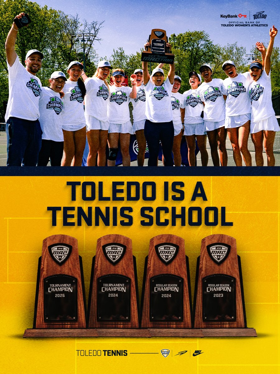 ToledoWTennis's tweet photo. Glass City Standard 🚀 

#TeamToledo | @keybank https://t.co/m1pjXl3IjM