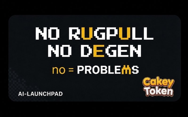 TokenCakey's tweet photo. Our AI-LAUNCHPAD is made to tackle the problems of "trust" between Developers and Community Members.

#CKY #TRUST #AI #DEGEN https://t.co/IYVQJiHSxp