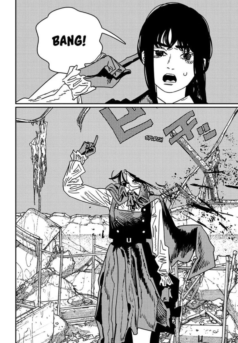 CAASSAAC's tweet photo. @AsheConstella @denjilovesgurls Friendly reminder that denji saw asa blow her own brains off by how scared she was of yoru, said  how she has no control of her own body and yet denji disregarded all of that, and his promise, for sex. he never cared about her consent, not even considering her existance at all. https://t.co/VMwpaadPk2