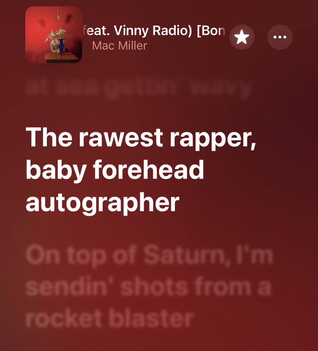 CBghostwriter's tweet photo. long live mac https://t.co/MbfZ3PLb9j