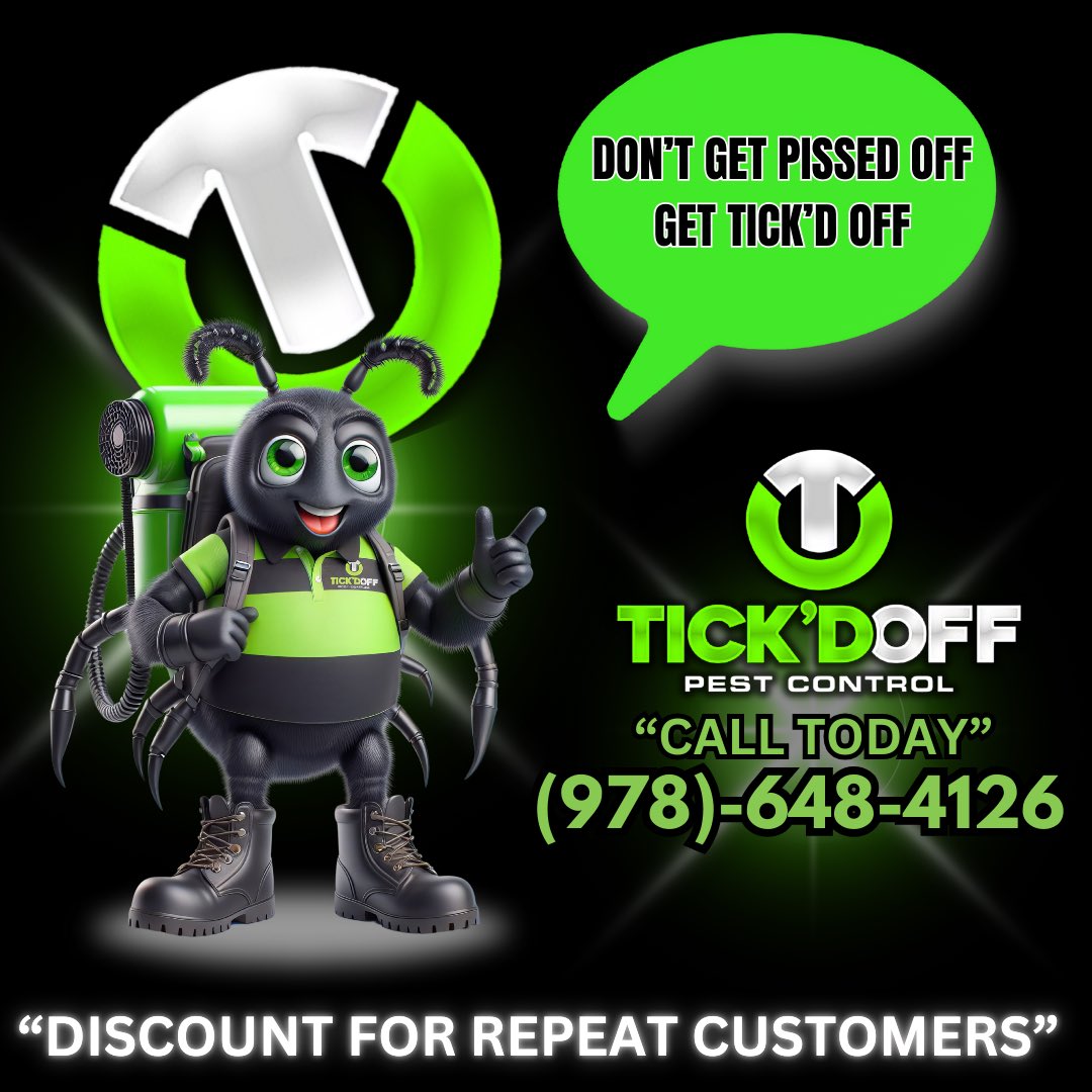 tickdoffpc's tweet photo. We’re always a call away. Tick’D Off is looking to keep your property, loved ones and you safe! Keep those annoying ticks and mosquitoes out now at https://t.co/5F4jgog1Td! https://t.co/EbMKQYQDjj