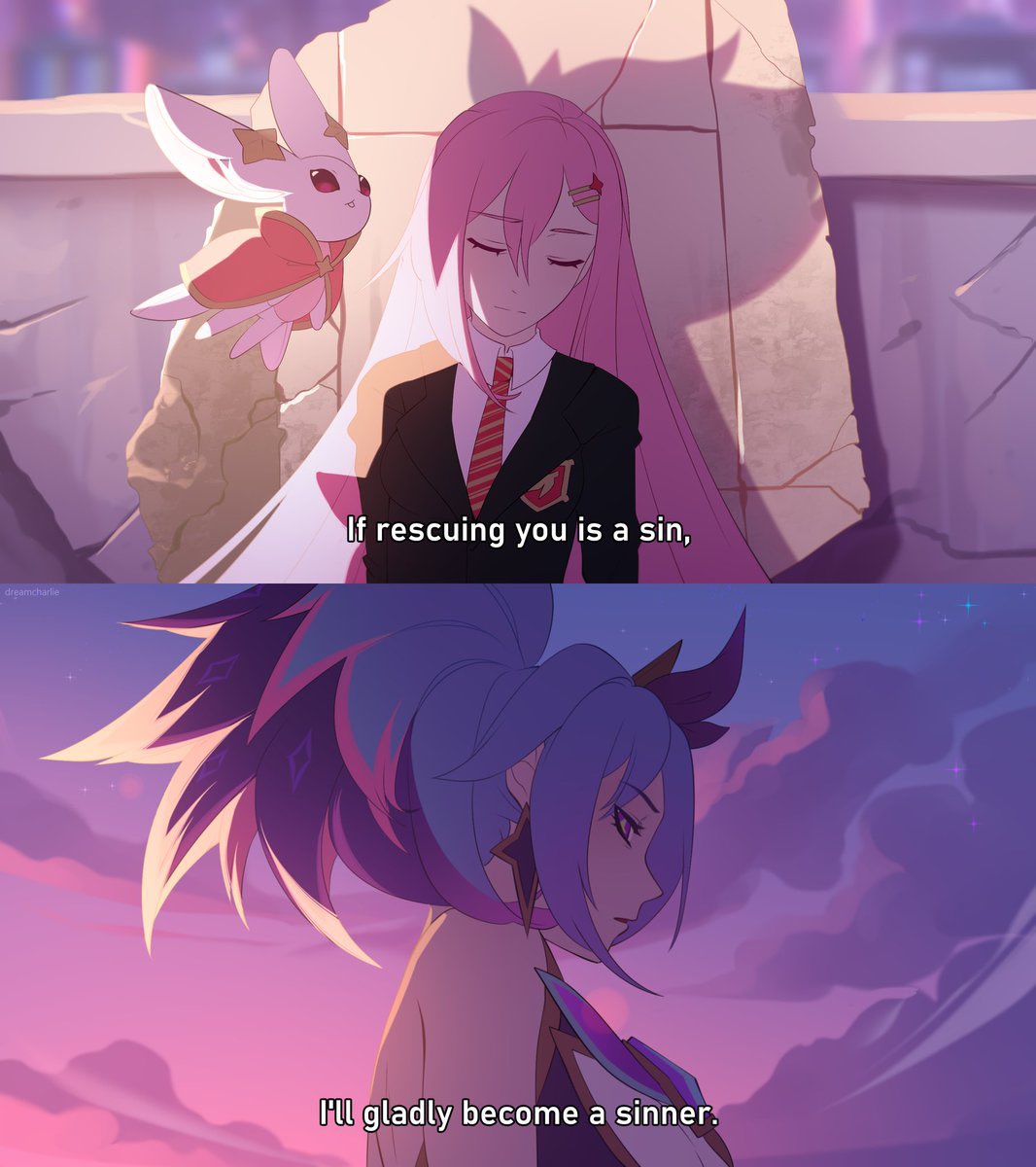 KaliThatGrrl's tweet photo. / Star Guardian AU when ?? https://t.co/Yd2VqnqooS
