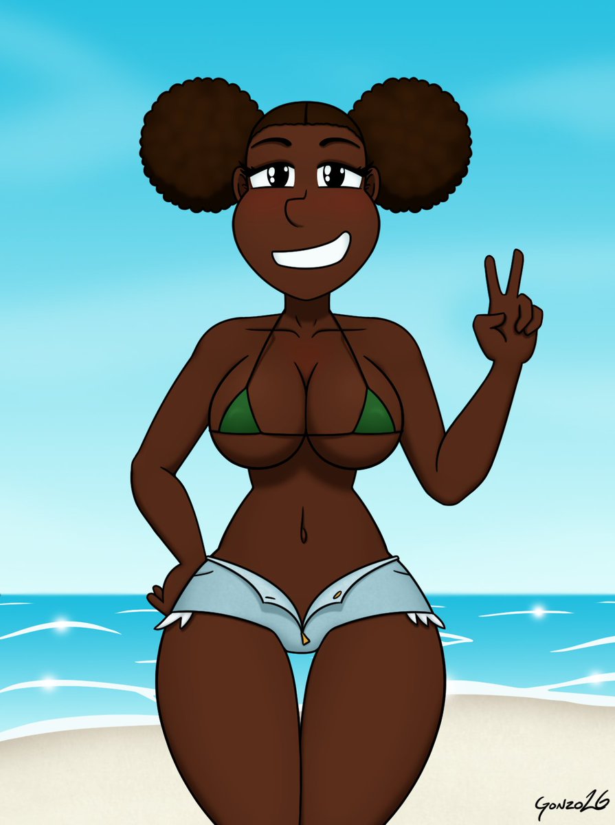 drgonzohentai's tweet photo. Aniya Summer Series
Green Bikini &amp; Shorts

Have an outfit you'd like to see Aniya wear? Let me know in the comments below! :D https://t.co/G6B2gxTUe4