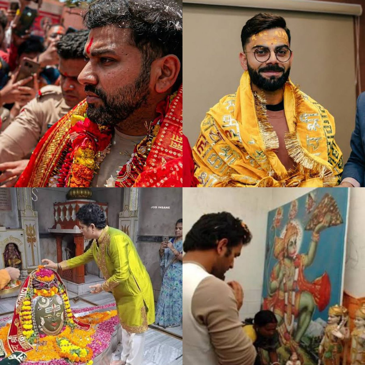 jod_insane's tweet photo. The greatest cricketers and superstars of this country are unapologetic Hindus. Cope and cry !! https://t.co/4yL0euwiFQ