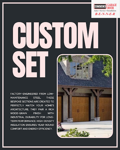 RennerSupplySpg's tweet photo. Looking for a garage door blending beauty and strength? Renner Garage Door offers low maintenance steel factory faux options to match your home. Enjoy wood like designs with high density insulation for year round energy efficiency.

#RennerGarageDoor #GarageDoor #SpringfieldMO https://t.co/sNXdS52r78
