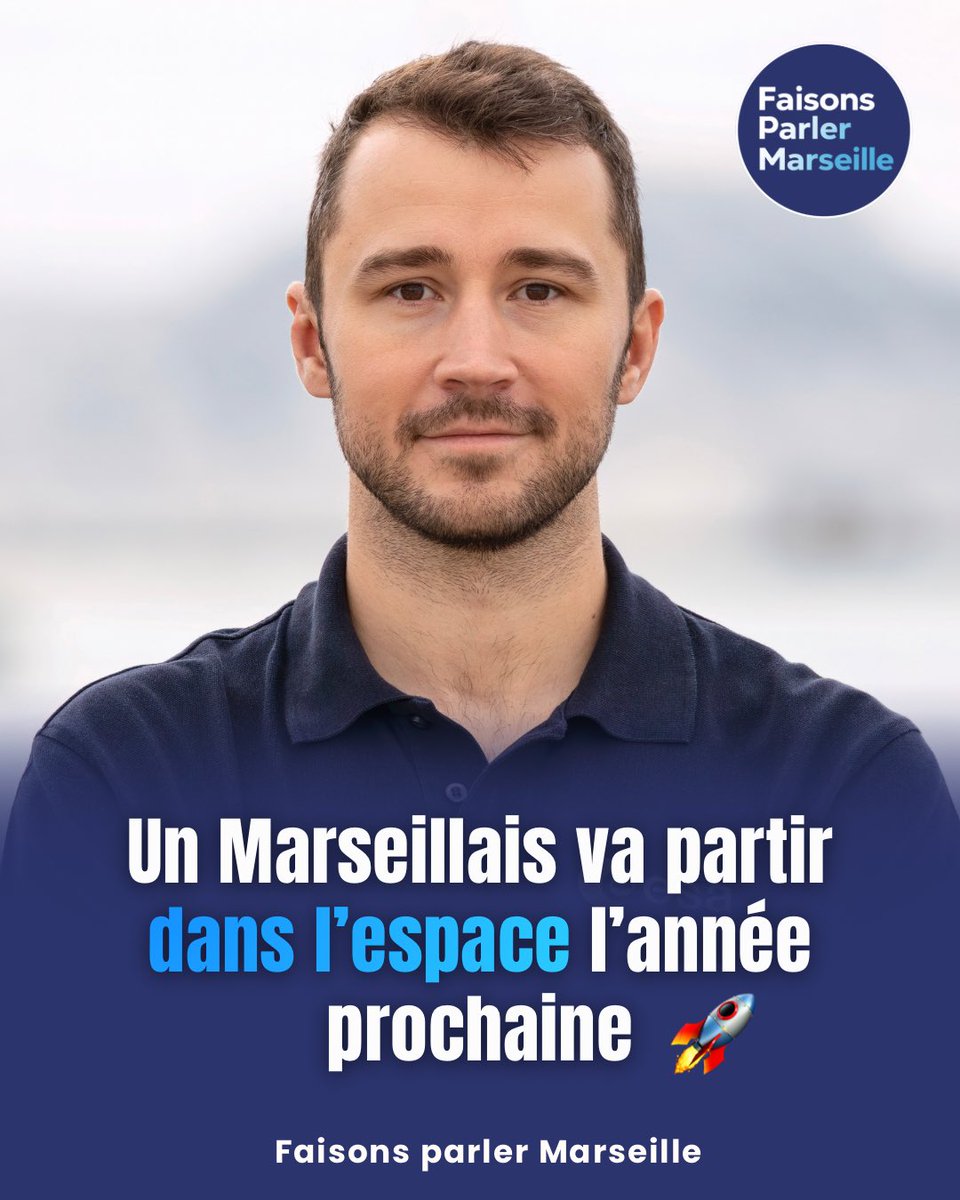 FaisonsParler's tweet photo. Arnaud Prost, 33 ans, grandi à Vaufrèges dans le 9e à #Marseille, s’envolera en 2026 vers Haven-1, la première station spatiale commerciale de l’histoire, développée par la société américaine Vast. 

Polytechnicien, astrophysicien, pilote de chasse, plongeur, avant de viser les étoiles, son terrain de jeu c’était les Calanques. 

Il y testait même une combinaison spatiale sous l’eau pour la Comex, entreprise marseillaise spécialisée dans les technologies extrêmes.

Ce sera le premier vol d’un astronaute européen impliqué dans le développement d’une station privée.