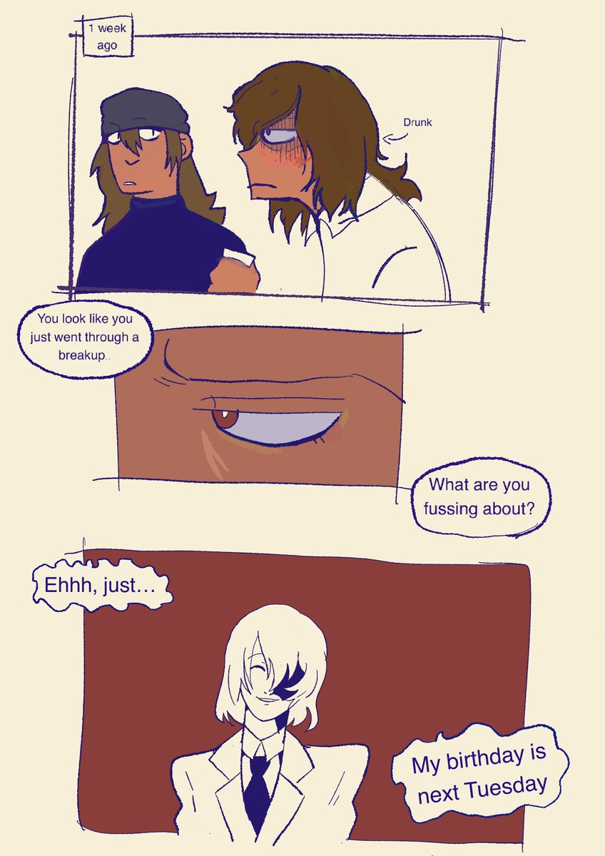 GOATWAXING's tweet photo. sloppy akechi birthday comicccccc happy birthday little man (1/3) https://t.co/8i62yn0z95