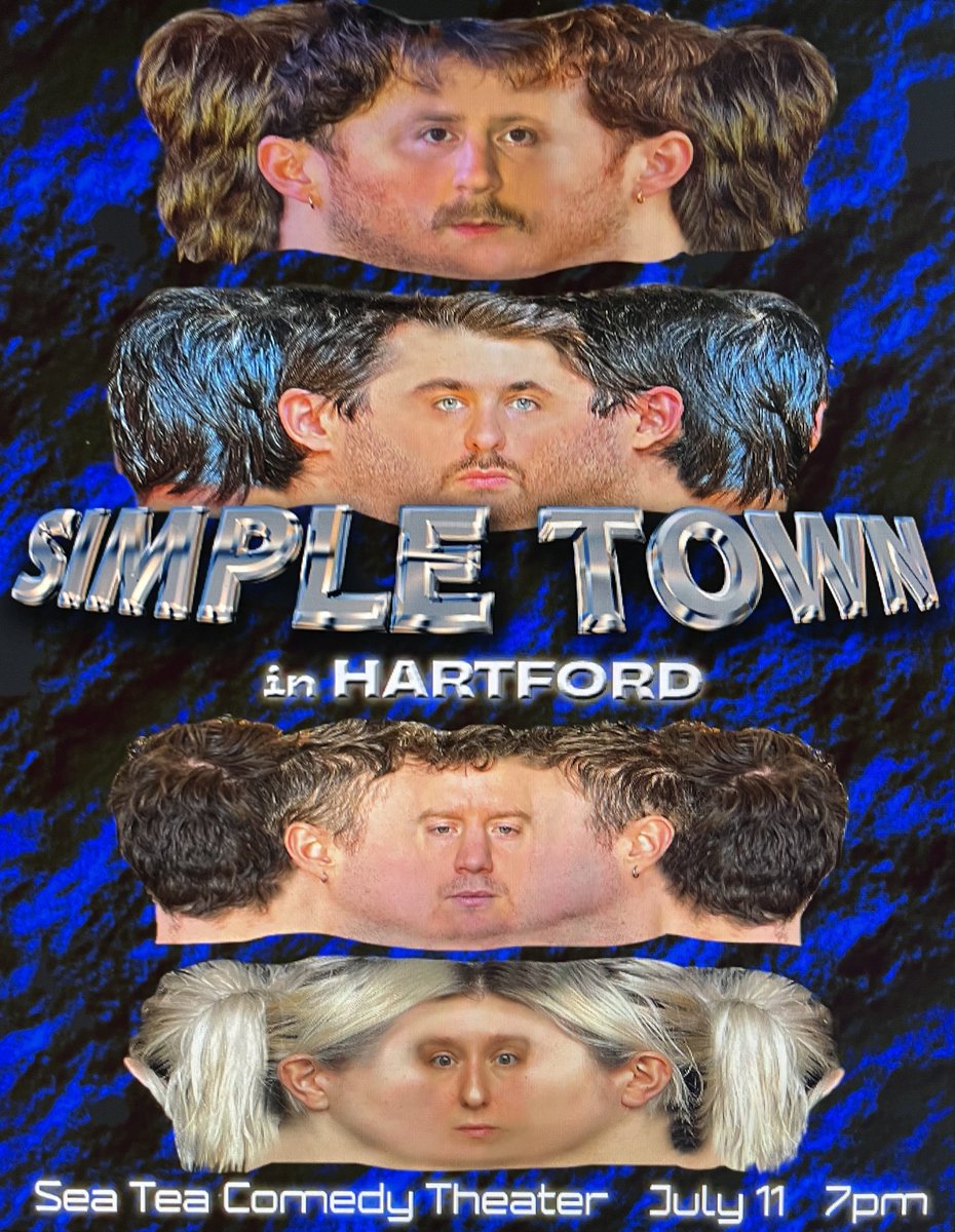 Simple__Town's tweet photo. HARTFORD
We are doing our live show on Saturday July 11th. see you there https://t.co/7dnPfSERoK