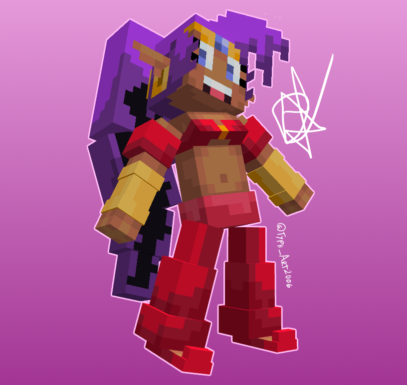 Typh_Art2006's tweet photo. HAPPY BIRTHDAY SHANTAE!!! (repost)

#Shantae https://t.co/IiBHiRe6Am