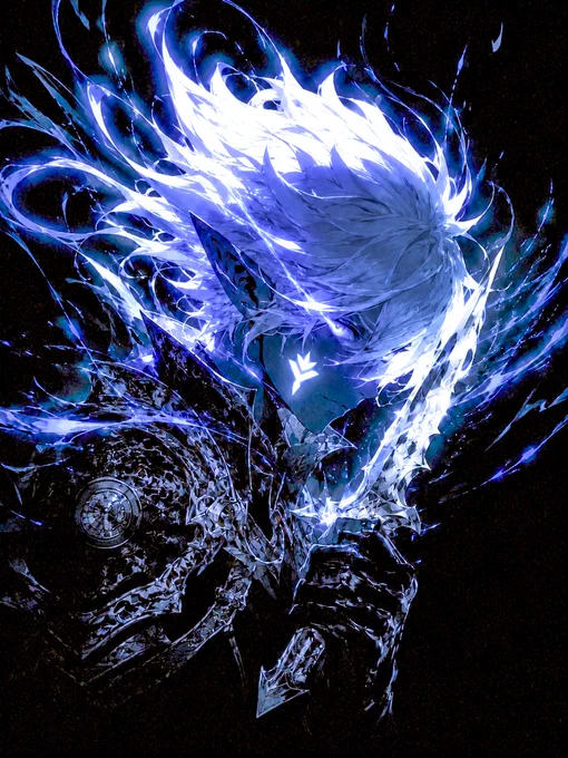 #AWAKEHEROESクリエイター祭り2026 陣営:ゼレウス 差し替えをお願いいたします! 二組目 ←覚醒前 ルカ →覚醒後 青の暗殺者 ルカ 六ヶ月に渡る各陣営へのリスペクトを込めて…応募させていただきます