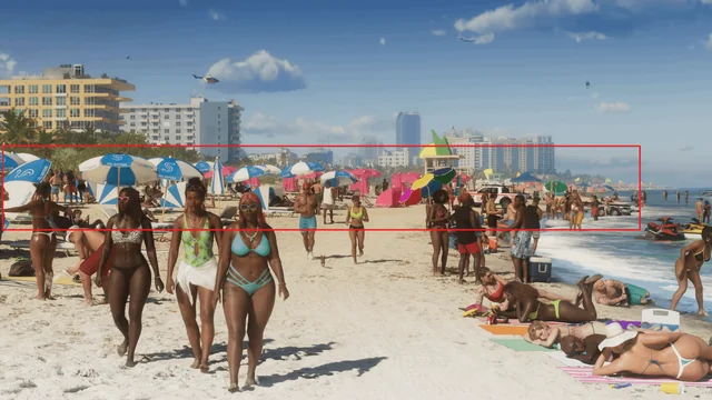Urban_GTA_6's tweet photo. I never noticed how Rockstar carefully hides the limits of NPC rendering in GTA 6 shots 👀

Whenever there’s a huge crowd, there’s almost always blur, a visual barrier, or a camera angle blocking the view further down the street/beach.

r/ElkAltruisticc https://t.co/dtrWg3MNZl