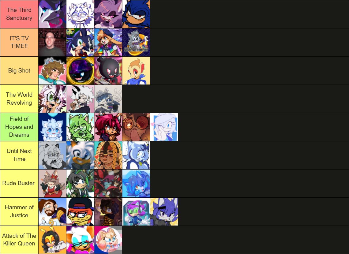 sparkstarvt's tweet photo. Alrighty! It's done! 
If you have no idea what Songs these are, please go on ahead and listen to them. 

Something something, Deltarune tomorrow! https://t.co/skWX2dlkRc