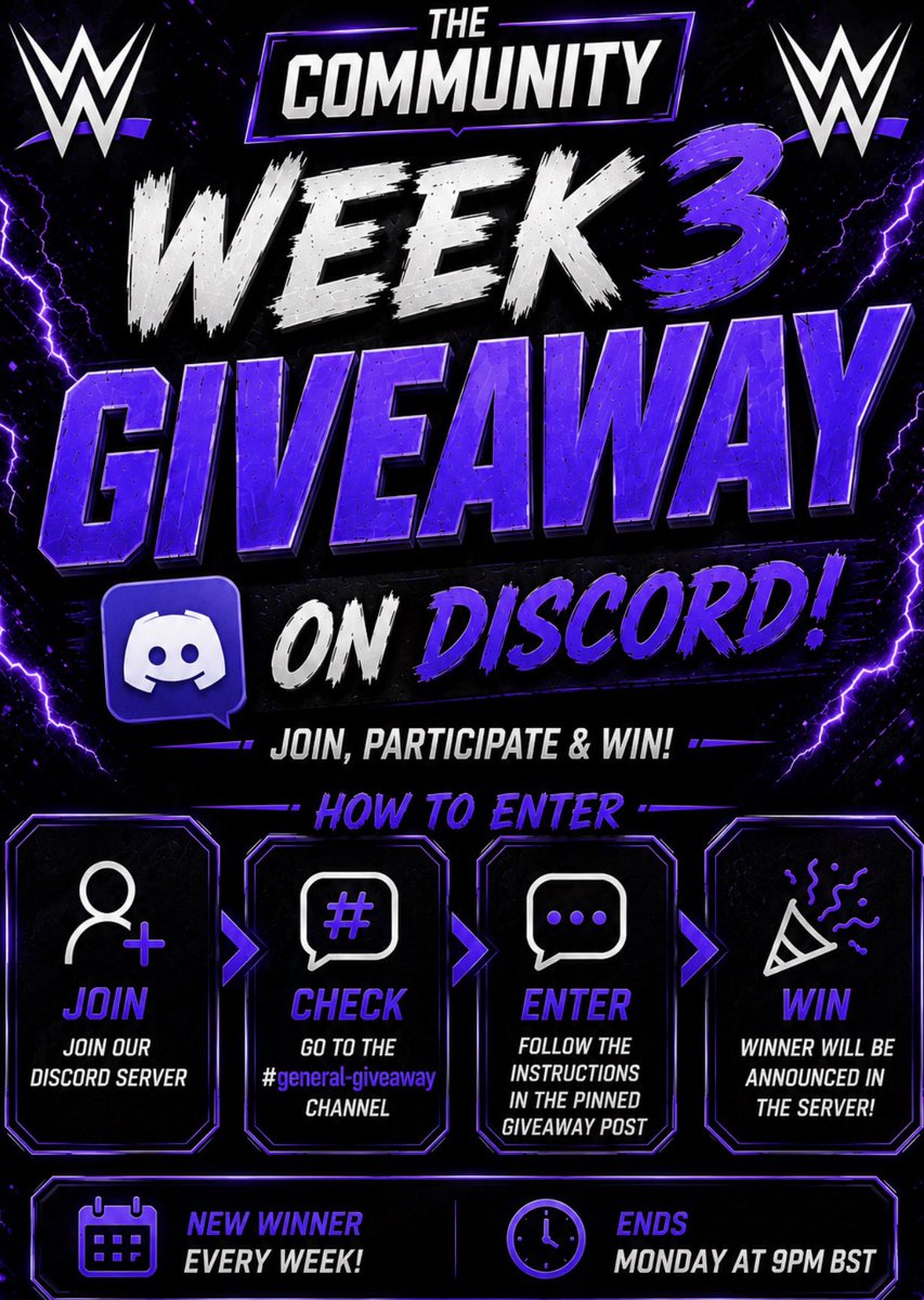 TheCommunity26's tweet photo. A new giveaway is up in the community discord! 1 winner from the discord server will be chosen for an IMMORTAL card on monday! 

If this is something that interests you, then feel free to come check it out! #WWESuperCard 

https://t.co/DFgEkbl1oF https://t.co/zoJJlFx7Z6