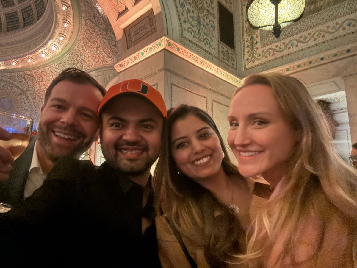 Jani_Chinmay's tweet photo. And plenty of memories made that will last beyond #ASCO26. #MiamiNights 🌴 @SylvesterCancer @HemOncMiami 

@BrunaPellini @BenCreelan @ja_ocejo @AksheeBatra @BenBleibergMD @SarahGhosh20 @Jonathanwlee23 https://t.co/y4KQ8or5Wg