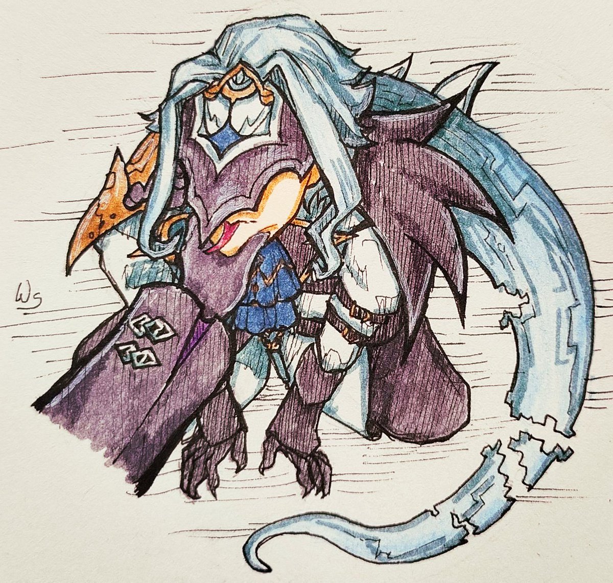 Sumeru_Sevi's tweet photo. I can't stop thinking about lizardttore 🫣
just a tiny sketch #dottolone #dottore #lizardttore https://t.co/okgFY2dtol