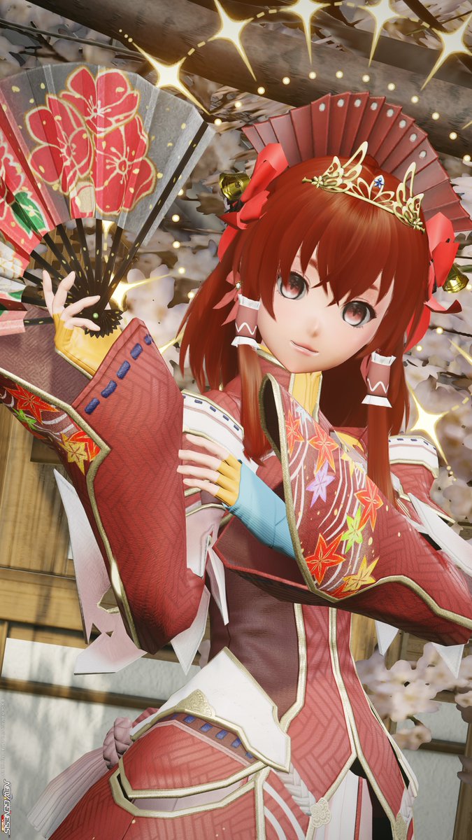 Blueberrypso2's tweet photo. おはようございます～★
今回は～うちの紅蓮アズキちゃん
【火を継ぐ真衣】と【ＭＯ待機：扇子】の
組み合わさってたにゃ！(*‘ω‘ *)
メンテ後、またみなさんとＮＧＳに頑張りましょう！
＃PSO2NGS
＃PSO2NGS_SS
#メンテの日なのでｓｓを貼る https://t.co/UOYwfq0zpd